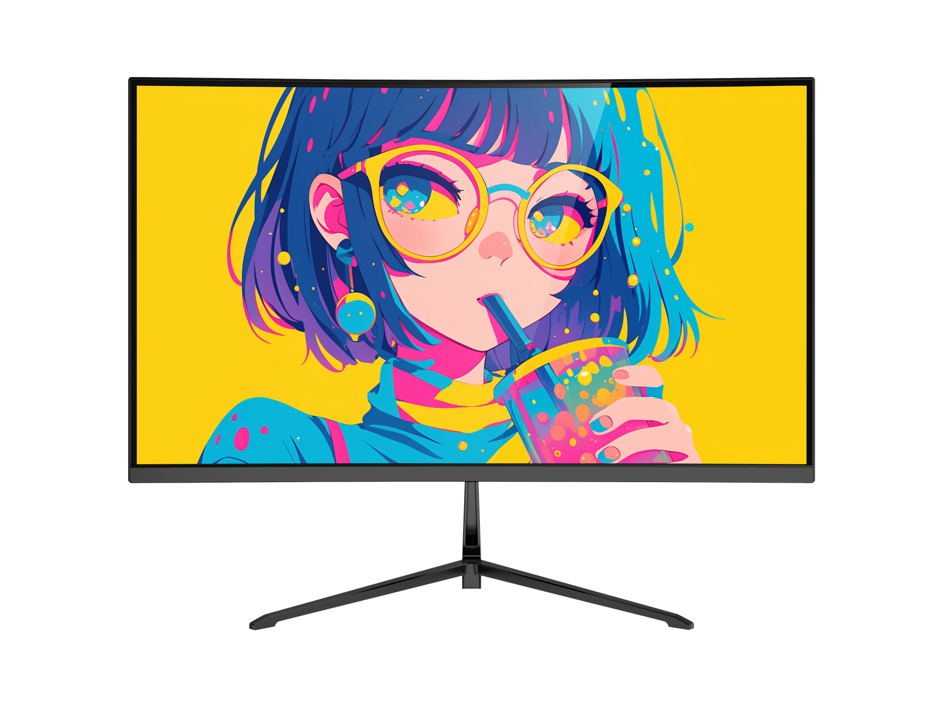 OMNIA MONITOR ODIN O24HDVC 23.8 CURVE VA 240HZ BLACK