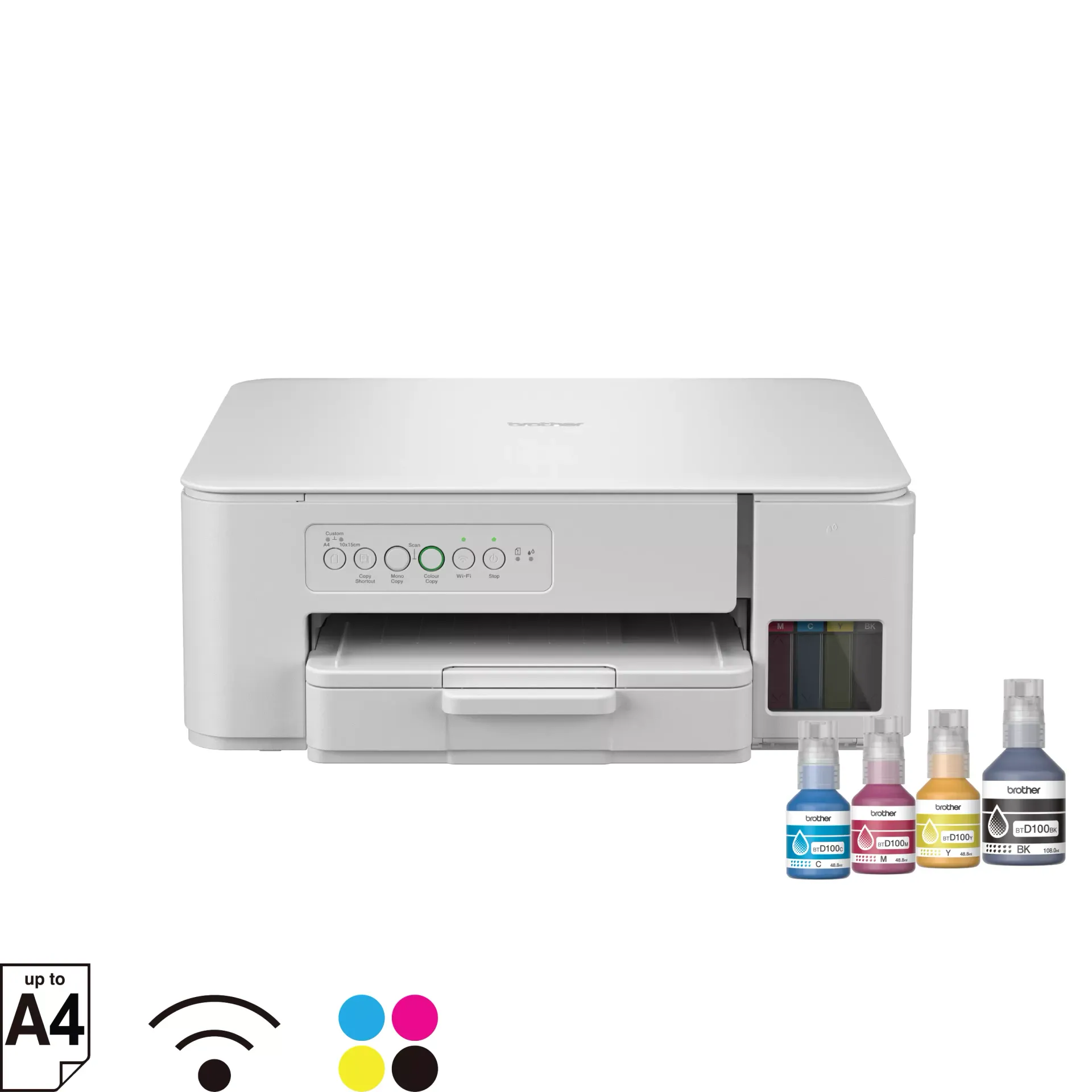DCP-T436W Ink Tank Printer